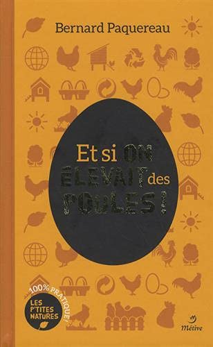 livre Et si on élevait des poules, éditions Métive