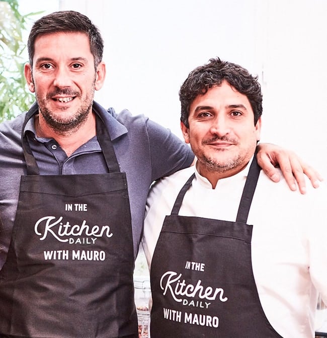 plats minceurs du chef étoilé Mauro Colagreco pour Kitchen 