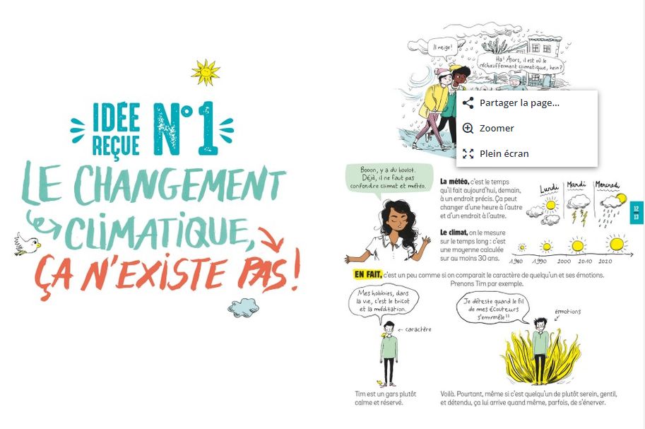 livre écologie adolescent