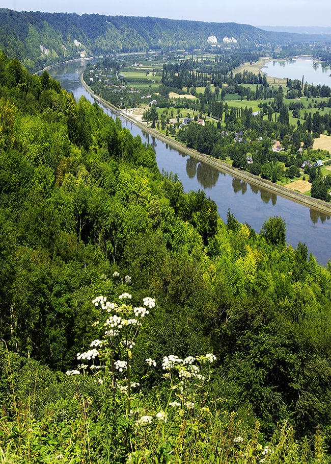 boucle de la Seine, parcours Flaubert en Seine-Maritime