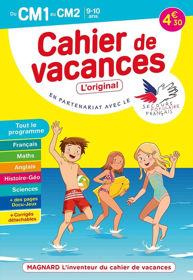 cahier de vacances l'original magnard avis