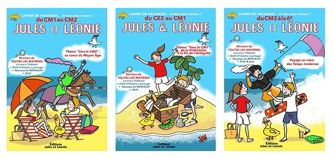 cahiers de vacances Jules et Leonie avis