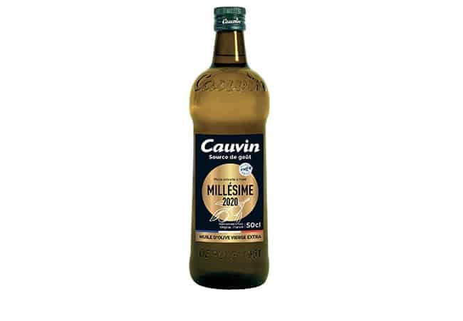 huile d'olive Cauvin millesime 2020