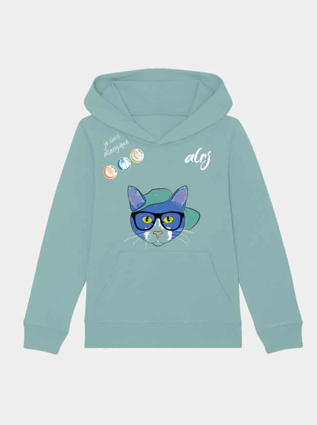 sweatshirt enfant personnalisé allergies alimentaires