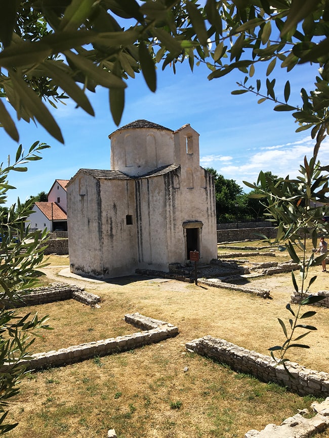 eglise de la Sainte Croix Nin Croatie