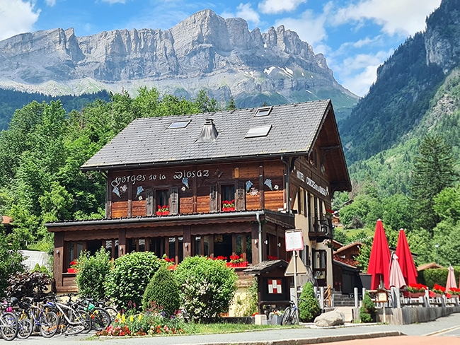 gorges de la diosaz restaurant