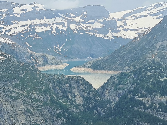 barrage d'emosson été