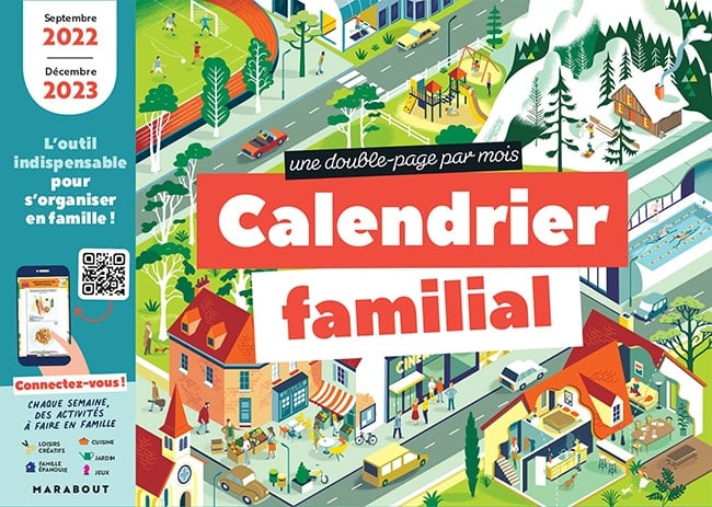 calendrier familial 2023 marabout avis