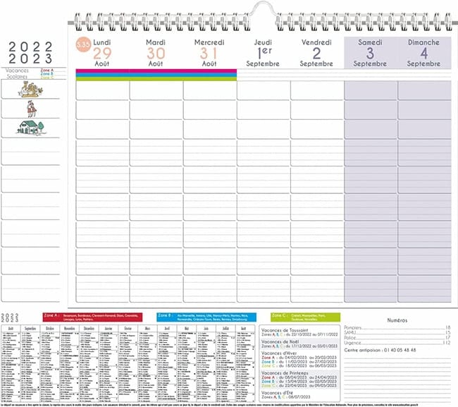 family planner quo vadis avis