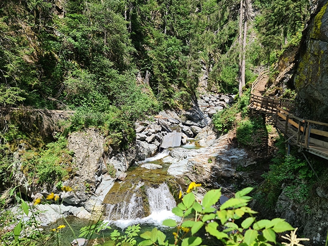 gorges de la diosaz nombre de kilomètres