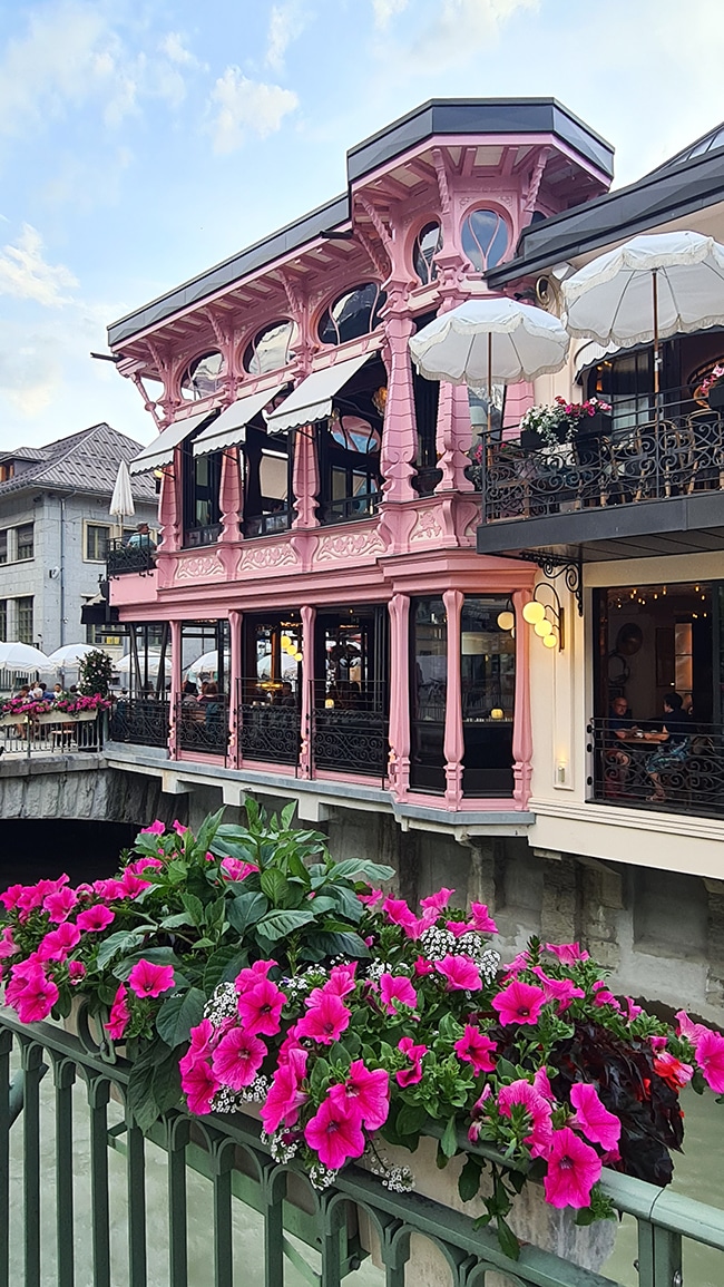 restaurant rose pont chamonix avis