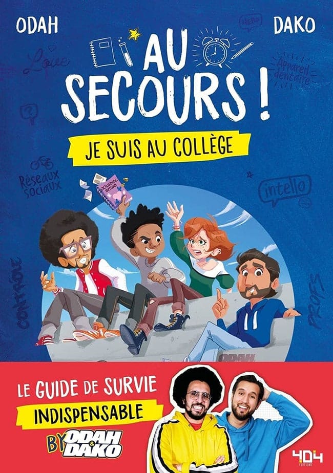 au secours je suis au collège livre avis