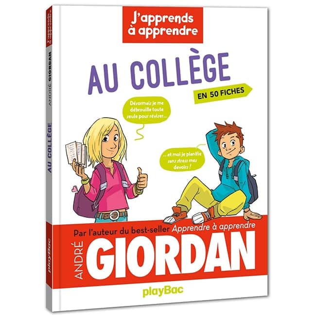 j'apprends à apprendre au collège avis livre