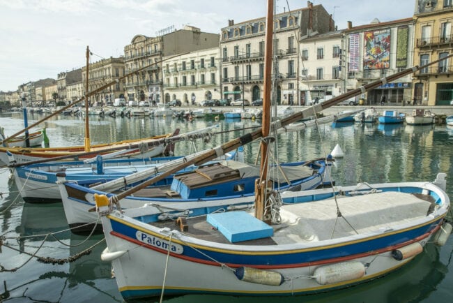 barques canaux sète