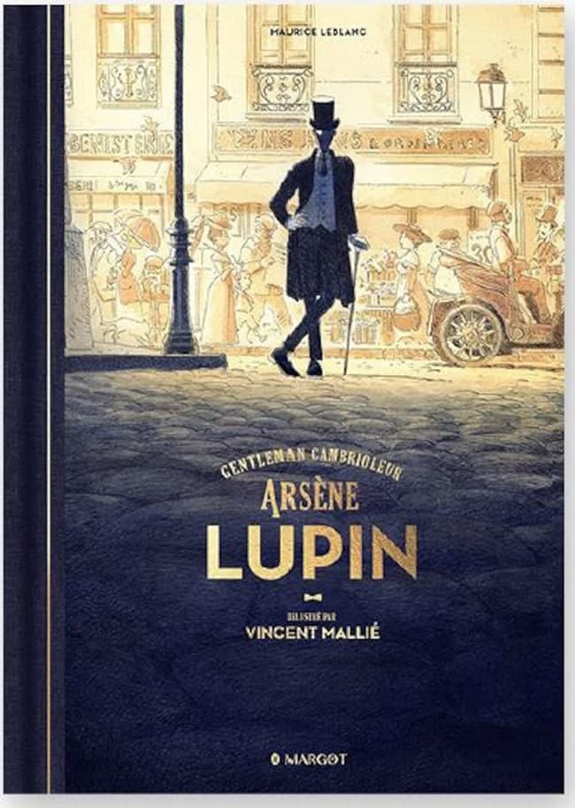 album illustré Arsène Lupin Editions Margot