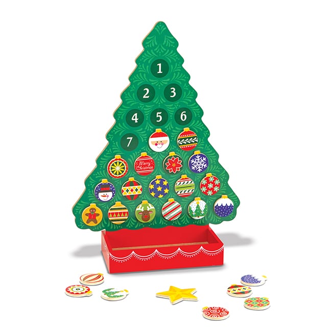 calendrier avent intemporel enfant melissa et doug