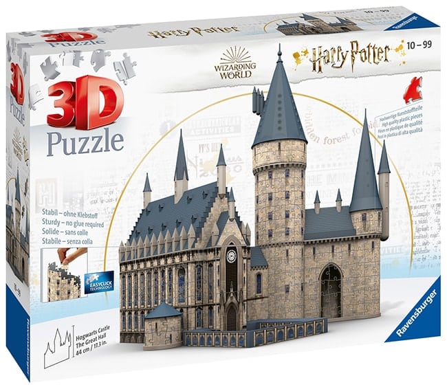 puzzle 3D ravensburger chateau Poudlard