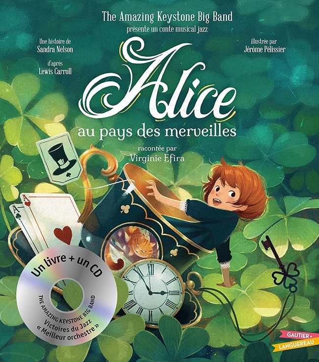 Alice au Pays des Merveilles livre CD