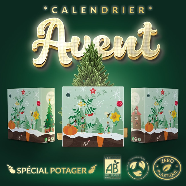 calendrier de l'avent potager 