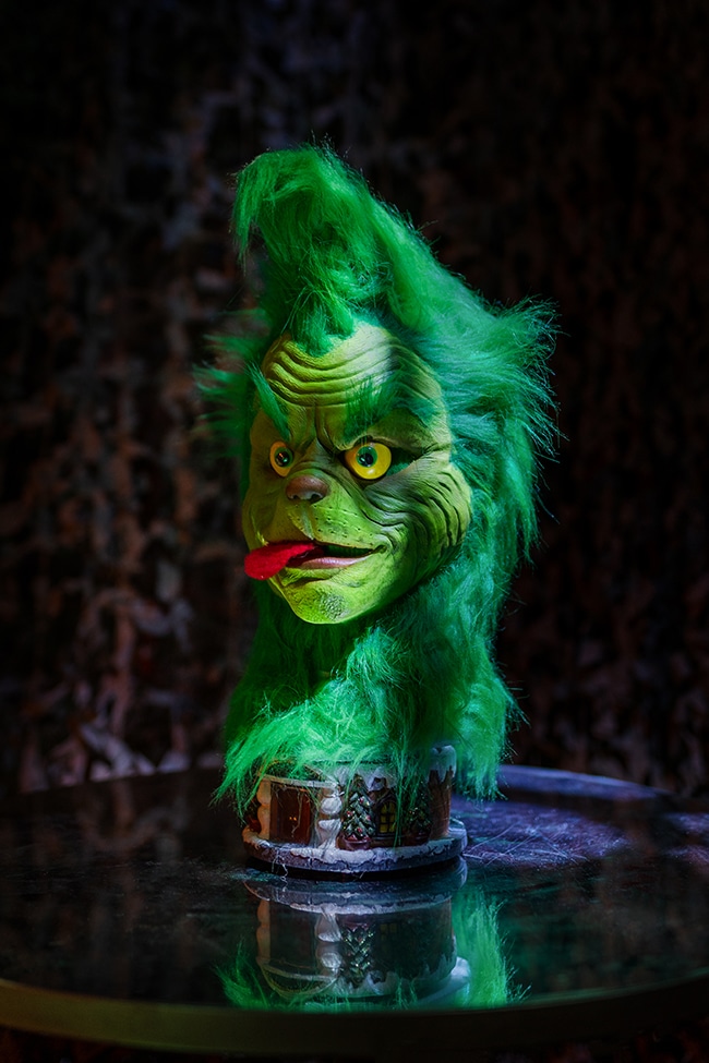 le Grinch thème Noël 2022 au chateau de loches