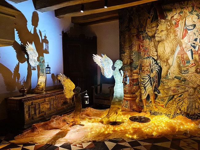 animations noël dans les châteaux de la Loire