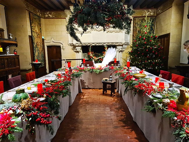 châteaux de la loire noël 2022