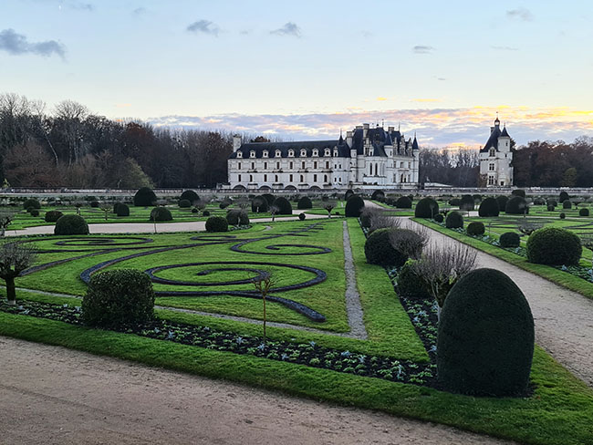 jardins chateau Chenonceau
