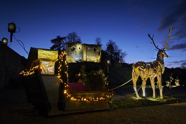 château de langeais animations noël