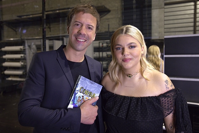 Rémi Faure et Louane voix Corba