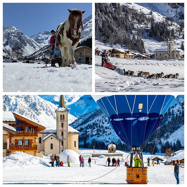 Champagny en Vanoise activités hiver