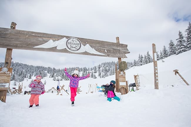 les houches activités enfants hiver