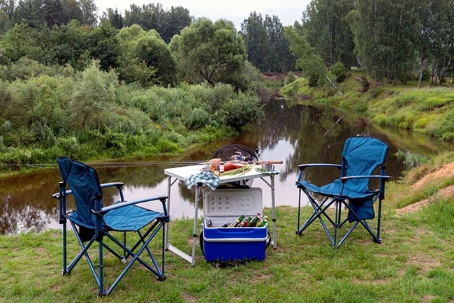 table de camping roadtrip