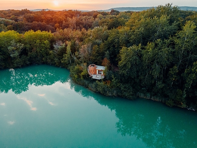 weekend à deux au bord de l'eau