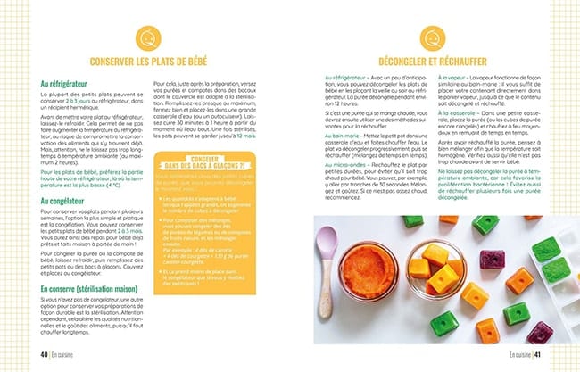 conseils alimentation bébé