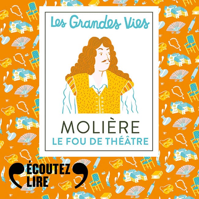 livre audio Molière fou de théatre