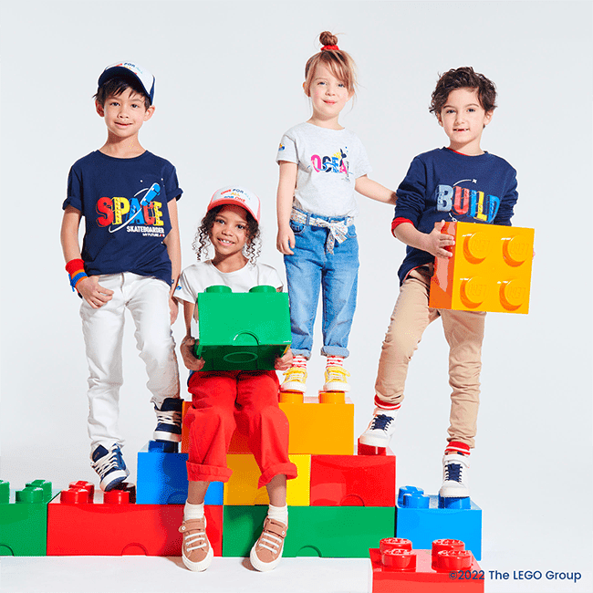 Okaidi et Lego lancent une collection enfants exclusive