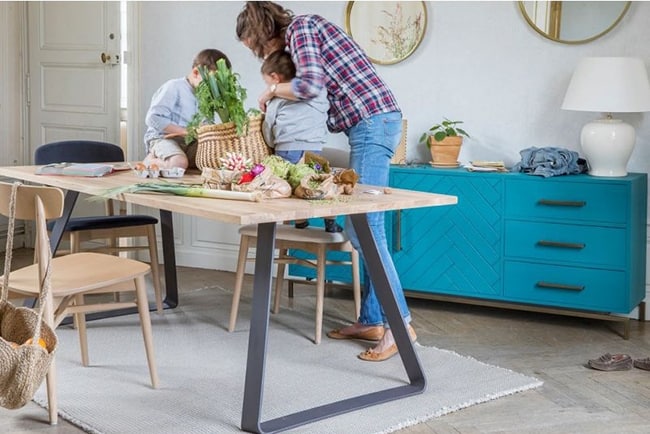 table salle a manger en bois