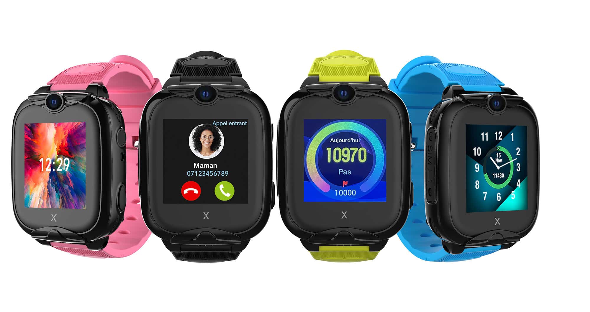 Montre Connectée Enfant - 26 Jeux éducatifs, Smartwatch Téléphone