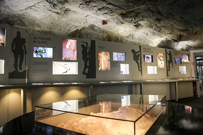l'espace vertical, musée de l'alpinisme chamonix