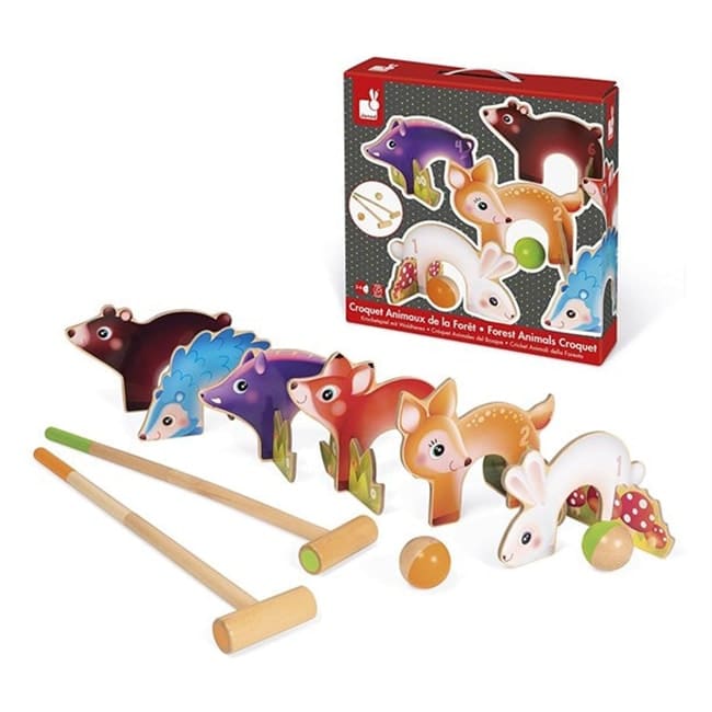 croquet animaux de la foret janod