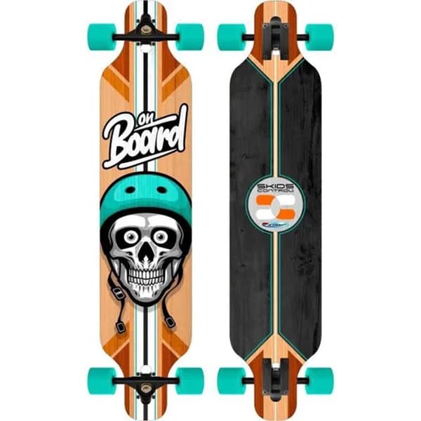 longboard skateboard stamp