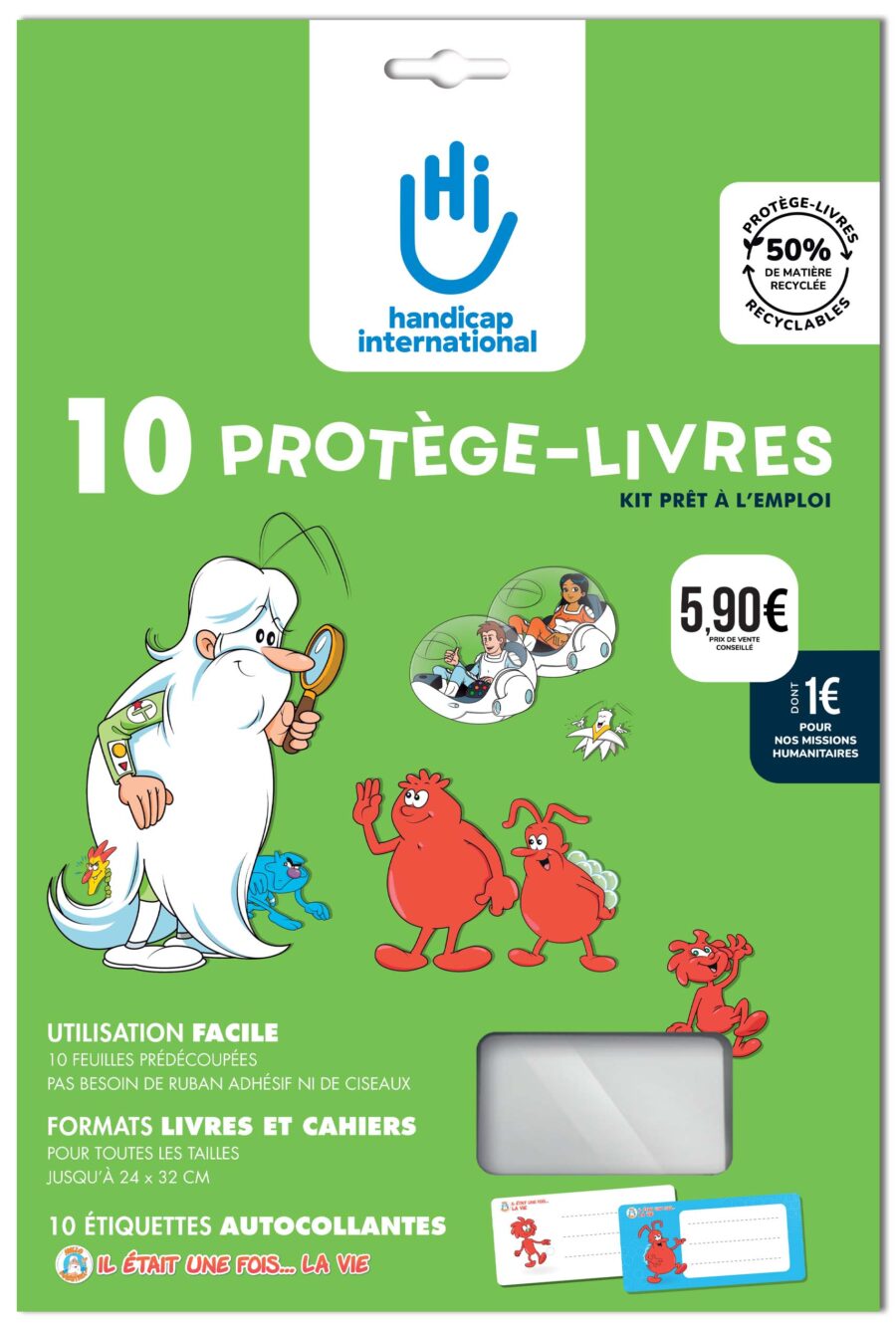 kit protège livre handicap international 2025