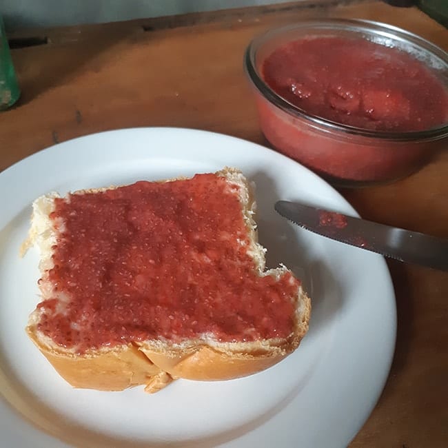 confiture de fraise maison