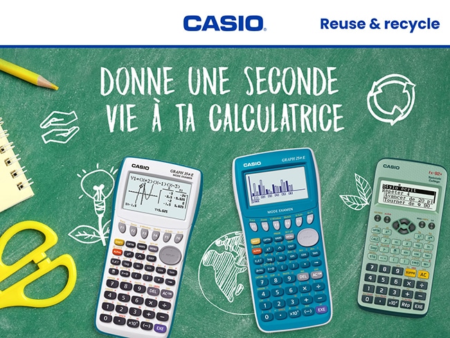 Calculatrice collège et lycée : focus sur les calculatrices scientifiques  Casio