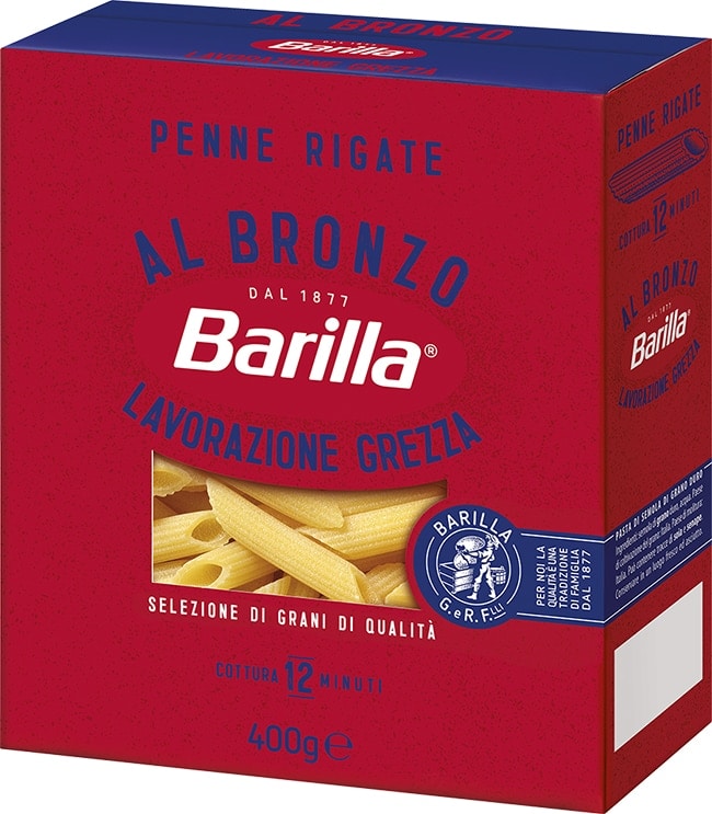 nouveautés pâtes Barilla al bronzo avis