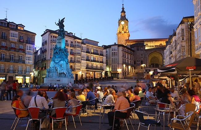 place centrale de Vitoria-Gasteiz