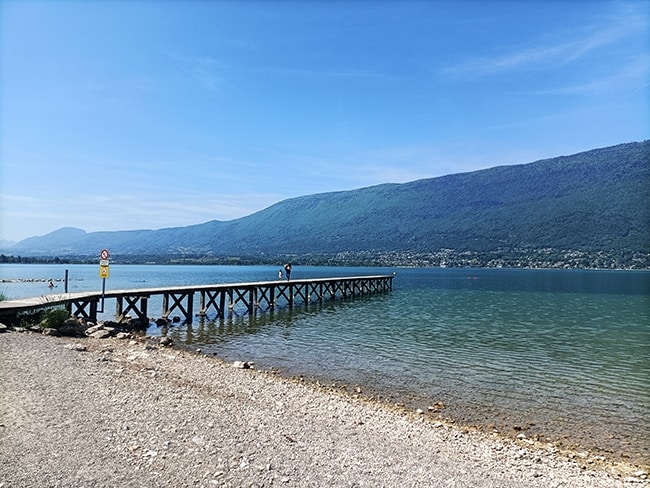 lac du bourget aix les bains départ itinéraire velo