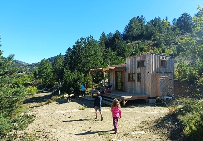 tiny house à louer baronnies provencales