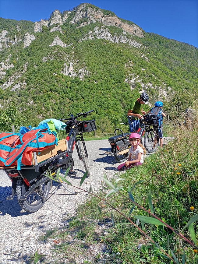 itinéraire velo en famille drome