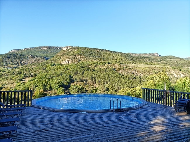 baronnies provençales camping avec piscine